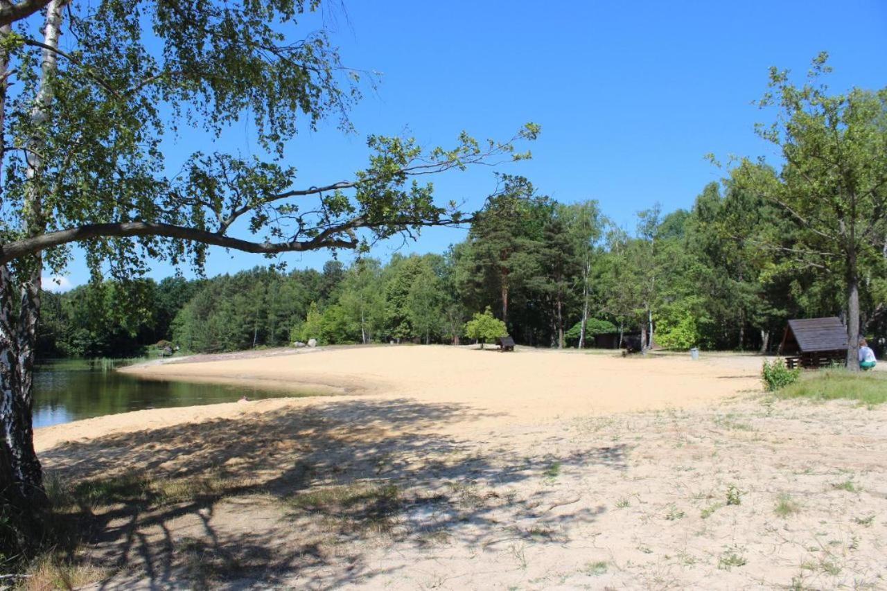Ferienwohnung Am See Kromlau Exteriör bild