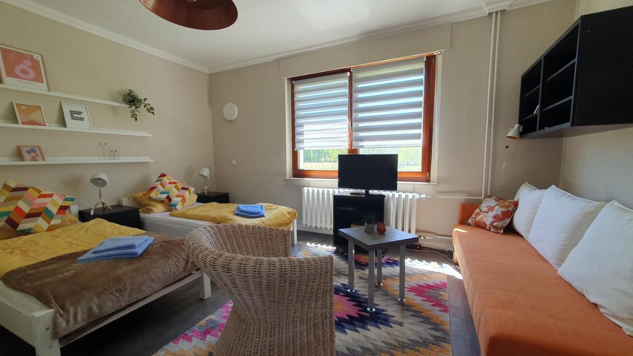Ferienwohnung Am See Kromlau Exteriör bild